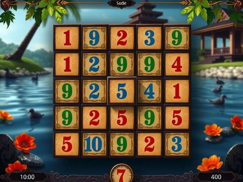 सुडोकू हार्ड लेवल पहेली उदाहरण