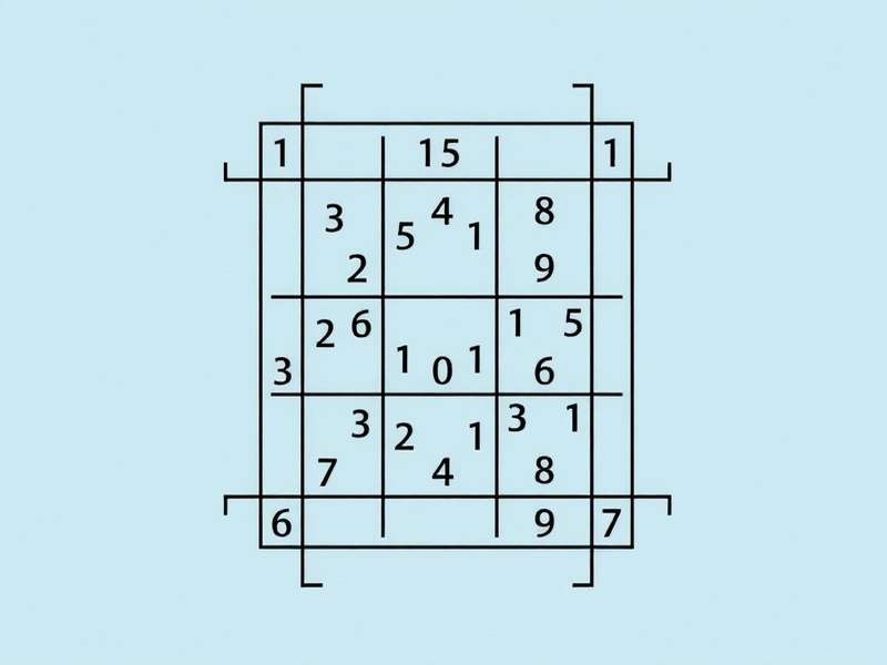 सुदोकु पज़ल का संग्रह - प्रिंटेबल PDF