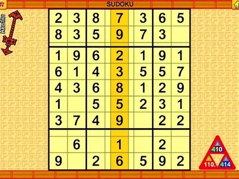 मिनी सुडोकू रणनीति दिखाता हुआ ग्राफिक