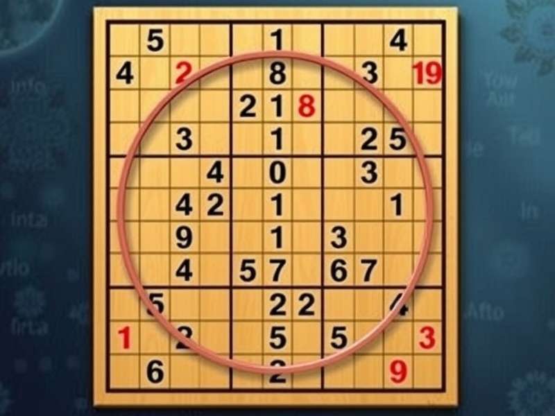उन्नत सुडोकू रणनीति ग्रिड उदाहरण
