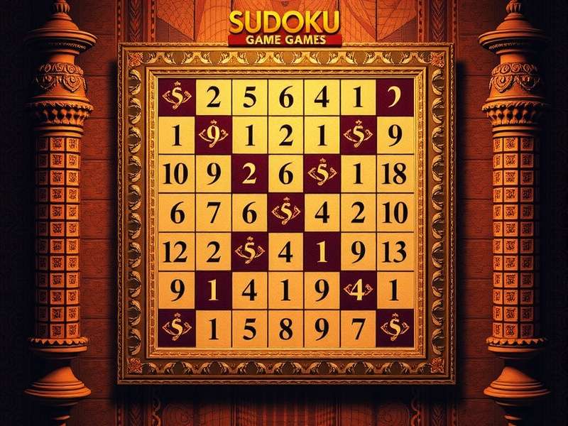 हार्ड सुडोकू पज़ल उदाहरण ग्रिड