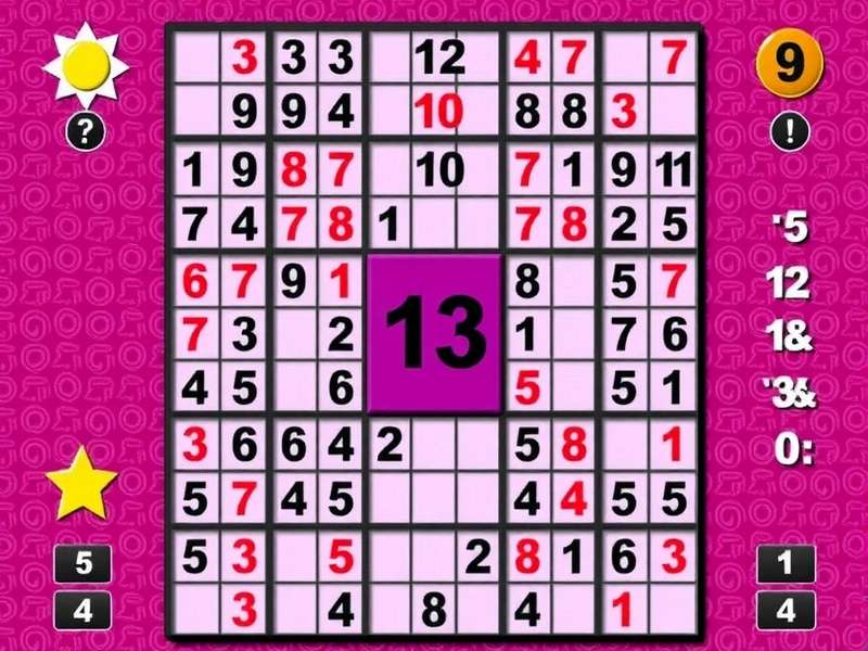 विभिन्न सुदोकू पज़ल्स का प्रिंटेबल संग्रह