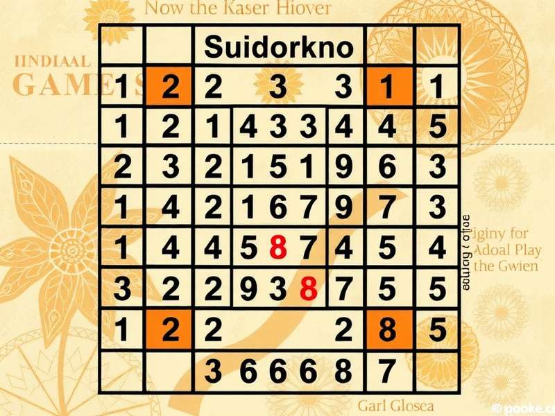 सुडोकू बेसिक्स और ग्रिड लेआउट