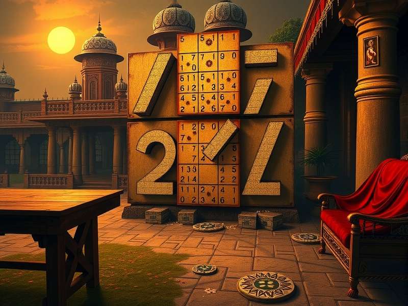 सुडोकू पजल को हल करते हुए विशेषज्ञ