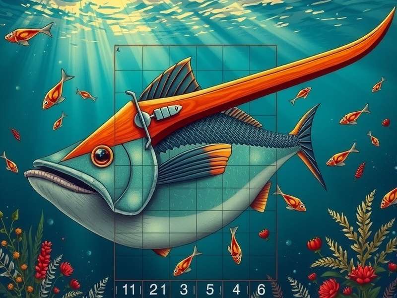 स्वोर्डफिश सुडोकू उदाहरण आरेख