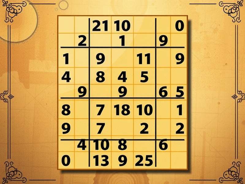 सुडोकू पहेली हल करने के विभिन्न तरीके और तकनीकें दिखाती चित्र