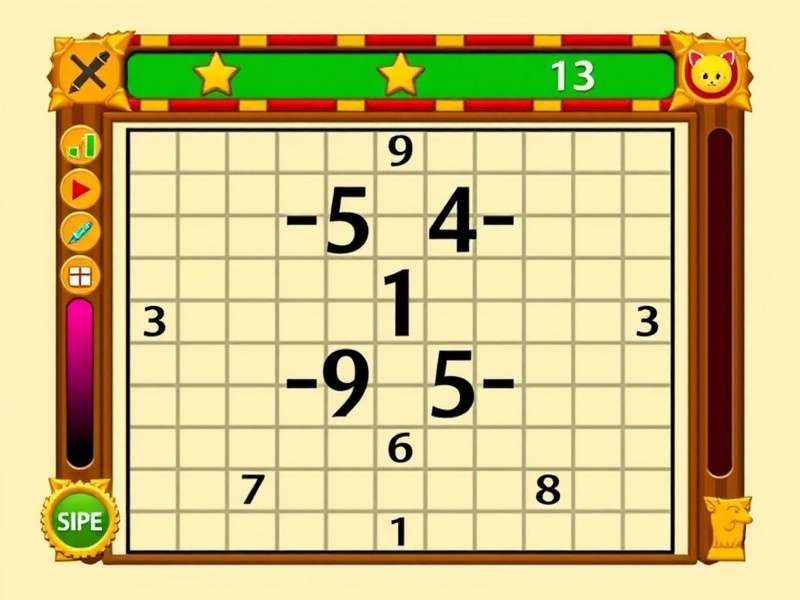 4x4 सुडोकू पहेली का उदाहरण ग्रिड