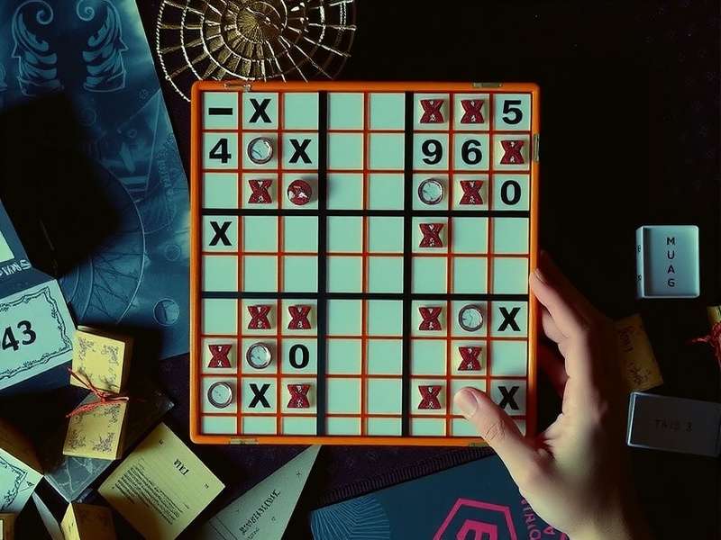 सुडोकू एक्स विंग तकनीक का डायग्राम हिंदी में