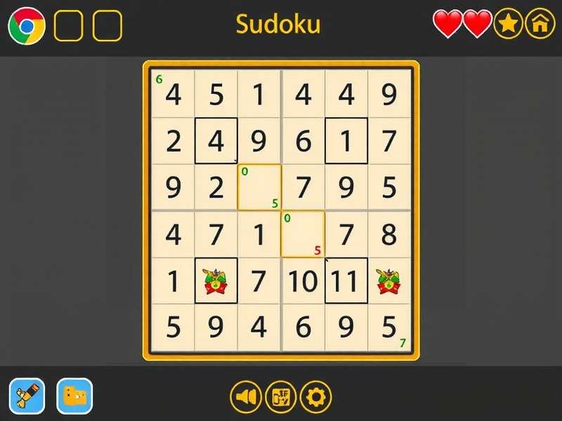 सुडोकू रणनीतियों का चित्रण