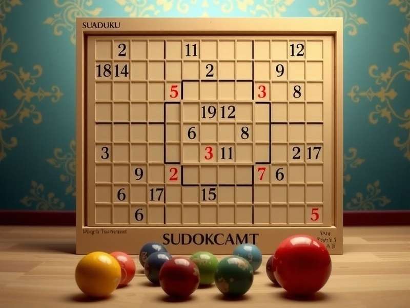 सुडोकू ऑनलाइन टूर्नामेंट - प्रतिभागी प्रतिस्पर्धा करते हुए