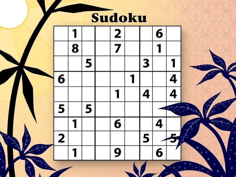 4x4 सुडोकू ग्रिड उदाहरण