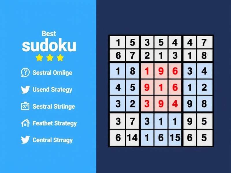 Complex Sudoku puzzle with solution path visualization