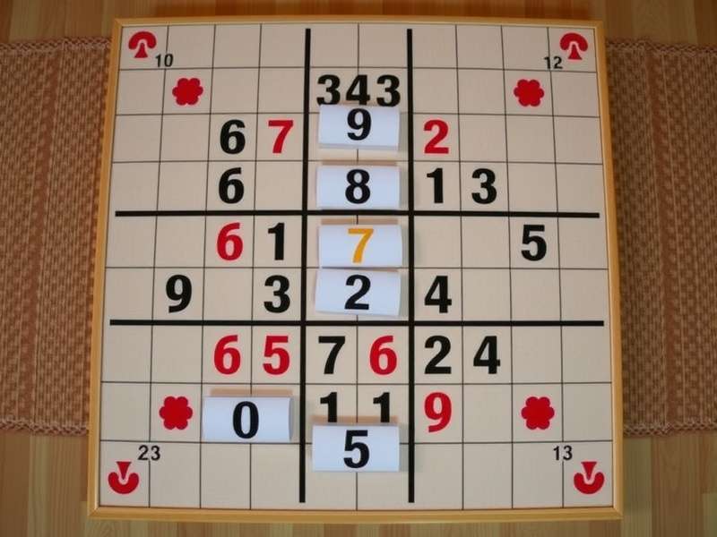 A person solving an easy Sudoku puzzle on a tablet