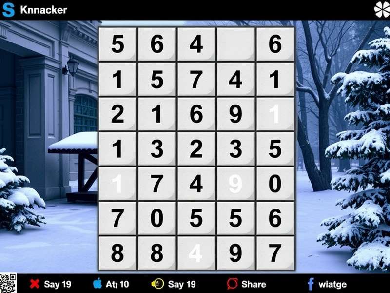 A complex Sudoku Knacker puzzle in progress with pencil marks