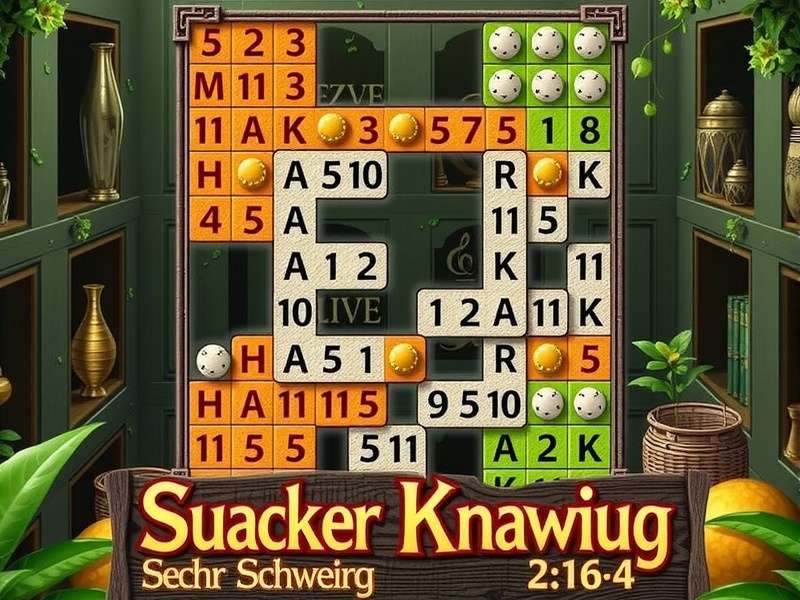 A complex Sudoku Knacker puzzle grid with pencil marks and highlighted cells