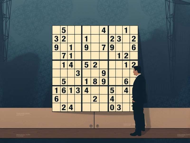Washington Post Sudoku puzzle on a tablet with coffee