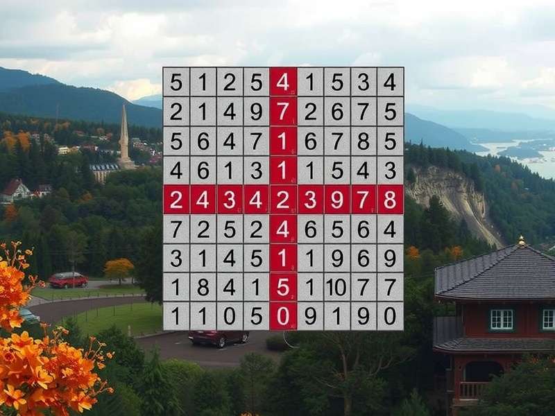 A colorful Jigsaw Sudoku puzzle with irregular shapes