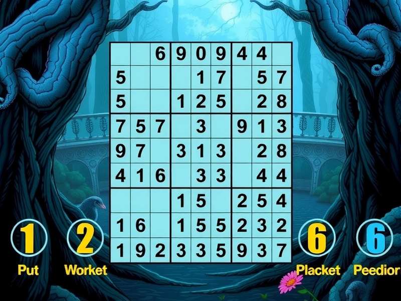 A 6x6 Sudoku puzzle grid with numbers and pencil marks