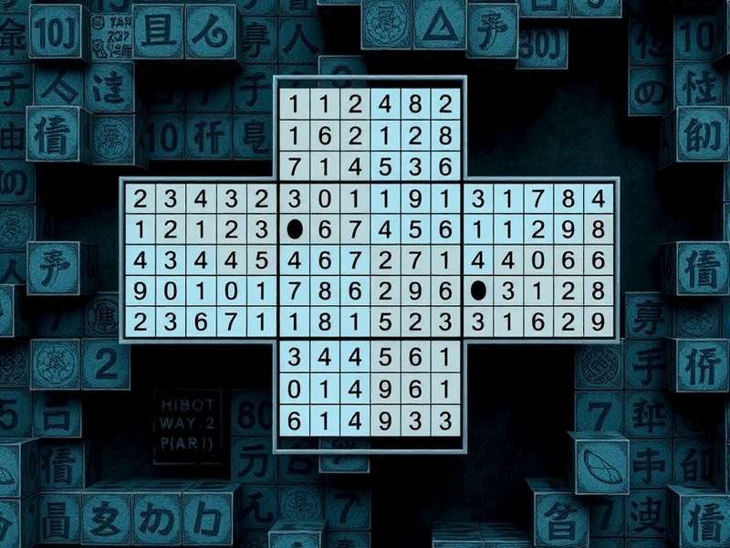 Visual explanation of Hidden Pairs in Sudoku with highlighted cells