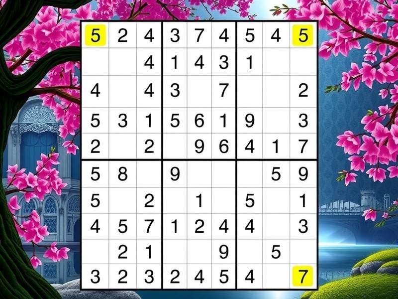 Visual demonstration of X-Wing and Swordfish Sudoku techniques
