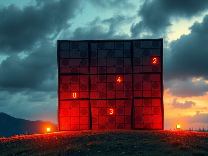 Visual representation of Sudoku H Llisch puzzle with highlighted patterns