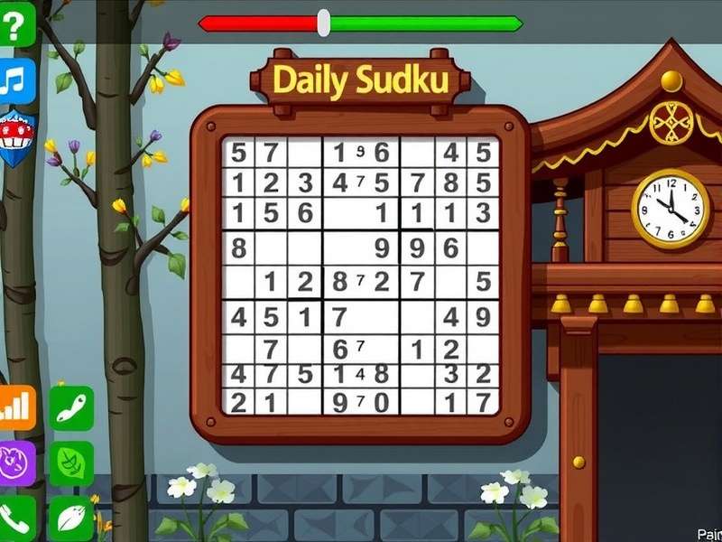 A person successfully completing The Daily Sudoku challenge on a tablet, smiling
