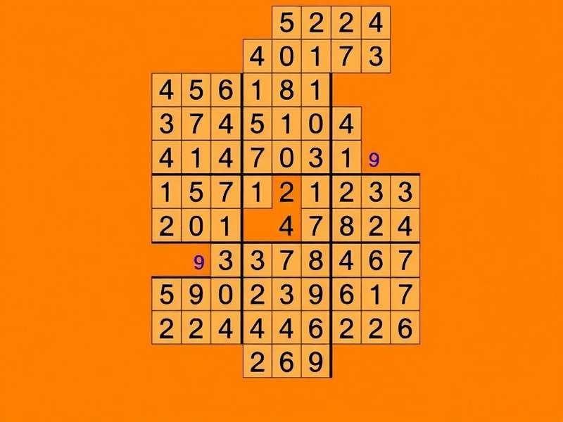 A detailed visual of a Sudoku grid being solved with pencil marks