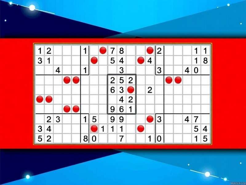 A person solving a Sudoku puzzle on a tablet