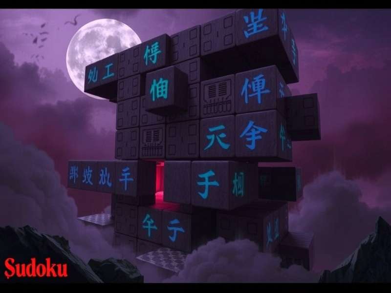 A completed Sudoku Evil puzzle showing complex number patterns