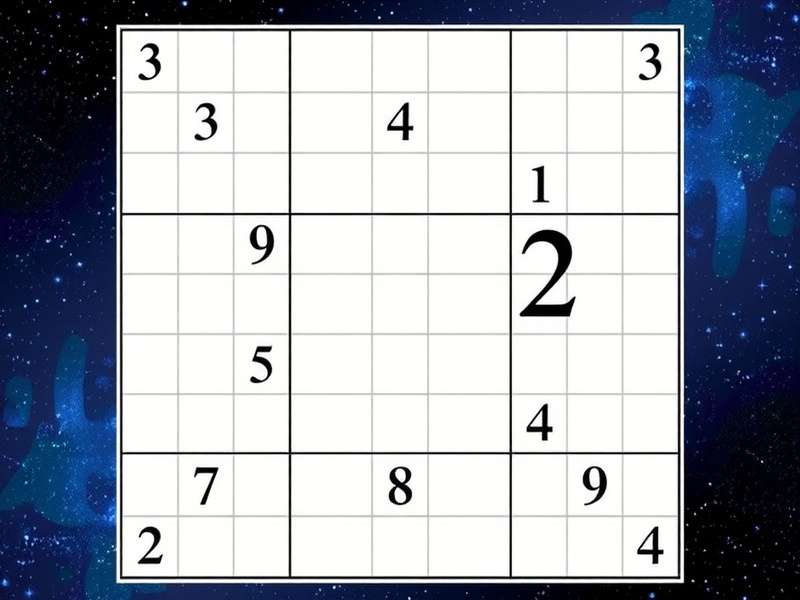 Historical Sudoku puzzle from 1979