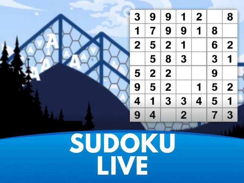 Sudoku Live real-time competitive puzzle arena interface showing leaderboard and timer