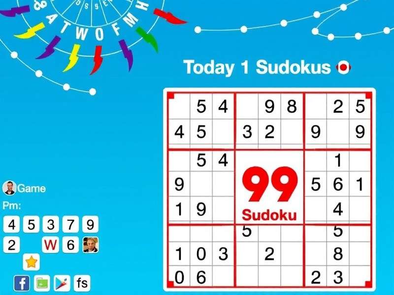 Usa Today Sudoku puzzle grid with numbers and pencil marks