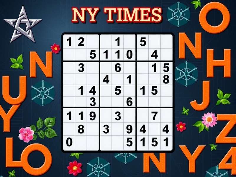 Sudoku Ny Times grid with pencil marks and strategy highlights