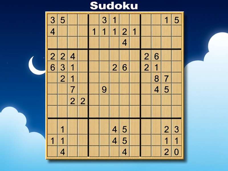 A typical Sudoku Easy grid with many given numbers, perfect for beginners in India